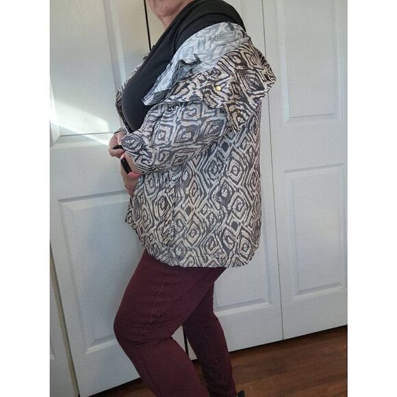 NYDJ Diamond Wood Trench - Picture 8 of 11